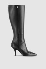Patrizia Pepe Boots 2Y0009 Knee High Leather Black - Sub Couture