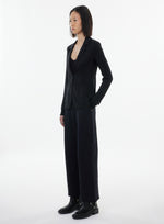 Majestic Filatures FVE046 S24 Linen Jacket Black - Sub Couture