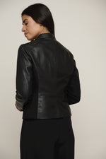 Rino & Pelle Jacket RODY Leather Zip Black - Sub Couture