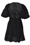 Scarlett Poppies Short Dress RUN AWAY AGAIN Lace Black - Sub Couture