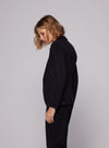 Majestic Filatures FVE046 S24 Linen Jacket Black - Sub Couture