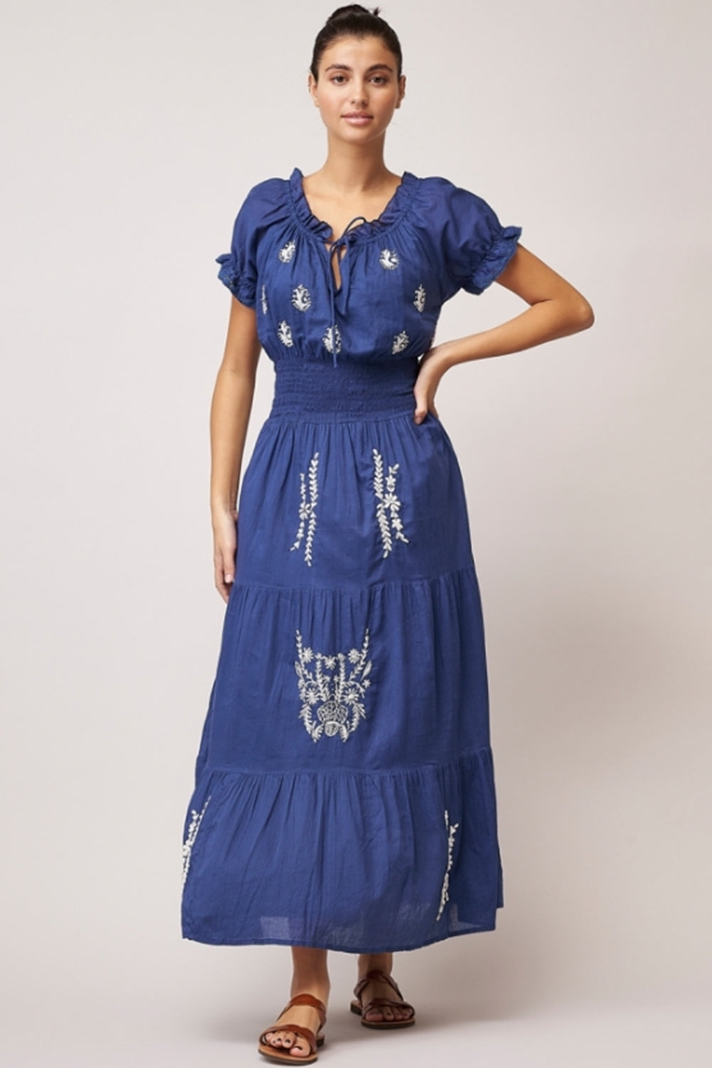 Dream Fashion PUFF Gypsy Dress Navy - Sub Couture