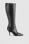 Patrizia Pepe Boots 2Y0009 Knee High Leather Black - Sub Couture