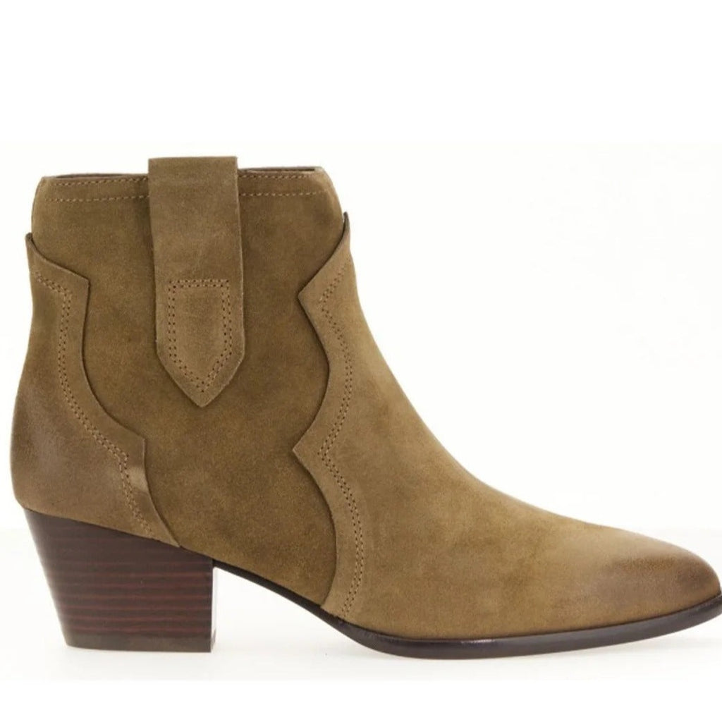 Ash Boots HURRICANE Suede Ankle Dune Tan - Sub Couture