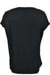 Majestic Filatures FTS159 Oversize Linen T-Shirt S24 Black - Sub Couture