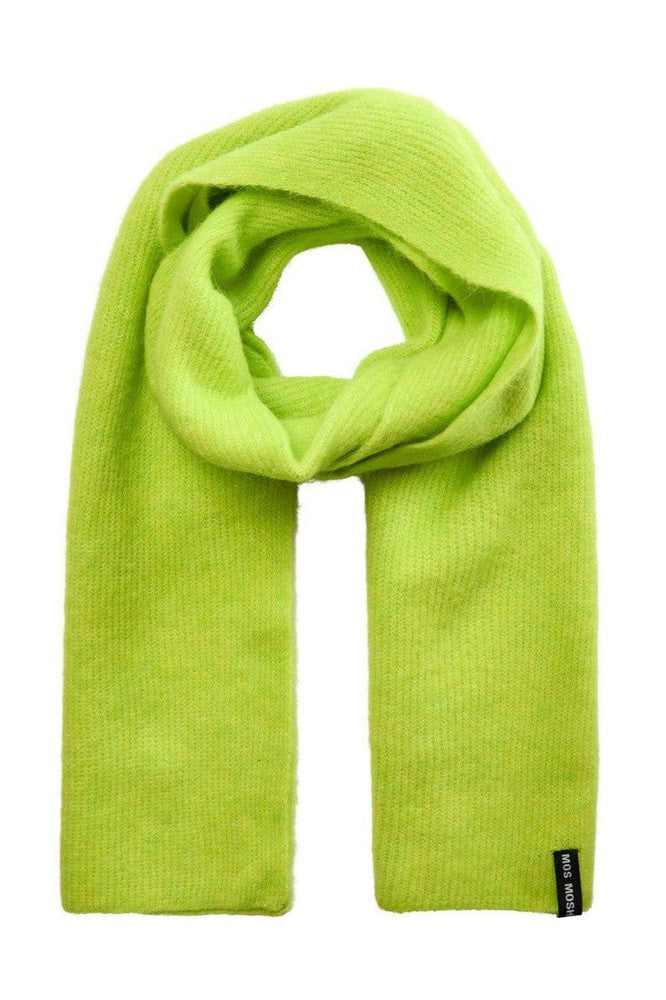 Mos Mosh THORA Knit Scarf Love Bird Lime - Sub Couture