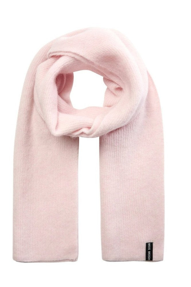 Mos Mosh THORA Knit Scarf Ballet Pink. - Sub Couture
