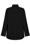 Mos Mosh Shirt WINOLA Wide Cut Stretch Black. - Sub Couture