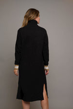 Rino & Pelle TENZIL Roll Neck Jumper Dress Black - Sub Couture