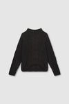 Rino & Pelle Sweater KELSON Cable Knit Black - Sub Couture