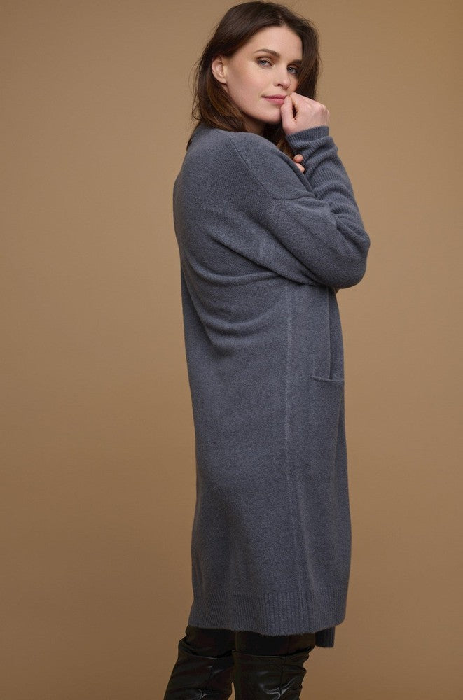 Rino & Pelle Long Knit Cardigan KARI Night. - Sub Couture