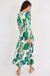 Traffic People Dress AURORA Pleat Skirt Cockatiel Green - Sub Couture