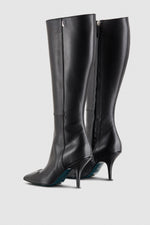 Patrizia Pepe Boots 2Y0009 Knee High Leather Black