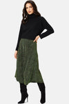 Traffic People DISCO HANGOVER Skirt Green - Sub Couture