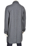 Hartford AW47115 Hounds Tooth Wool Mix Coat Grey & Navy - Sub Couture