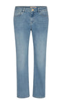 Mos Mosh CECILIA RELOVED Straight Leg Jeans Light Blue - Sub Couture