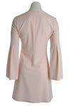 Patrizia Pepe Dress 8A0422 Fluted Sleeve Soft Pink - Sub Couture
