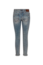 Mos Mosh BRADFORD SMOK Studded Jeans Light Blue - Sub Couture