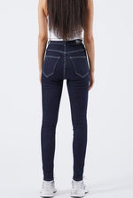 Dr Denim MOXY Skinny High Rise Jean Pyke Blue - Sub Couture