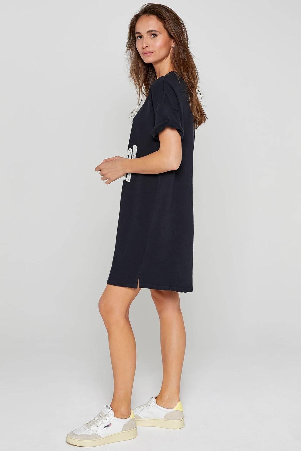 Five Jeans SWE2210 Woodstock Jumper Dress Navy - Sub Couture