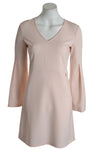 Patrizia Pepe Dress 8A0422 Fluted Sleeve Soft Pink - Sub Couture