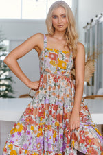 Jaase Dress BEA Strap Maxi Secret Garden Lilac - Sub Couture