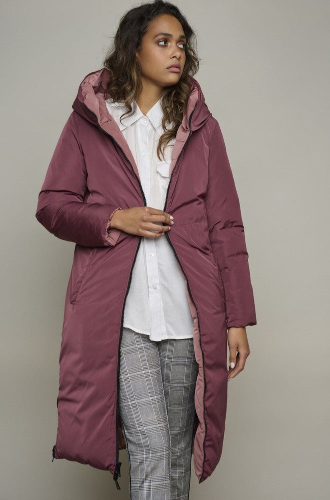 Rino & Pelle Coat KEILA Reversible Long Puffer coat
