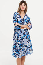 Oneseason MIDDY POPPY Dress Copacabana Blue - Sub Couture