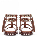 Ash POWER Studded Sandals Cinnamon - Sub Couture