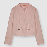 Rino & Pelle DEVIAN Zip Up Denim Jacket Rose Dust - Sub Couture