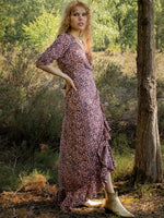 Stardust SWEETHEART FLAMENCO Dress Blush Leopard - Sub Couture